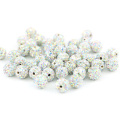 IB00116 - Abalorios baratos de bolas de discoteca Pamb Shamballa de Crystal AB a granel baratos para pulsera y collar tamaño 4 mm-18 mm